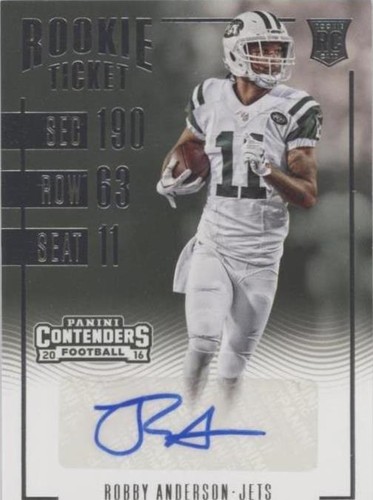 2016 Panini Contenders Robby Anderson #259