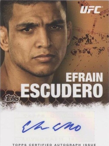 2010 Topps UFC Series 4 - Efrain Escudero #FA-EE