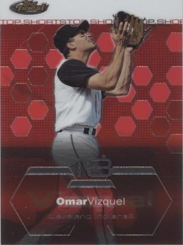 2003 Topps Finest - Omar Vizquel #84
