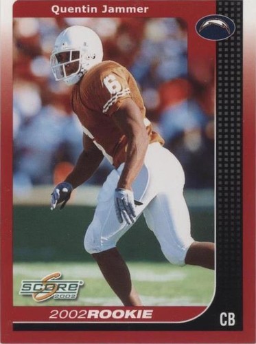 2002 Score Quentin Jammer #318