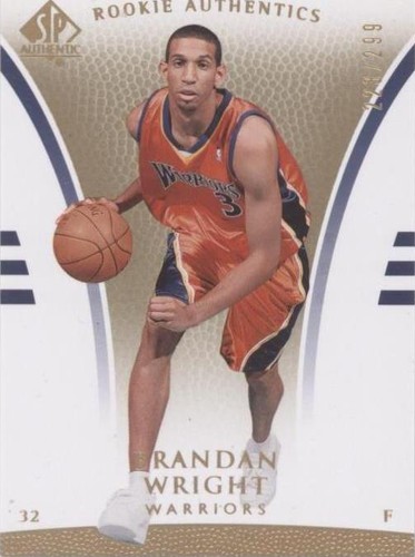 2007-08 SP Authentic - Brandan Wright #103