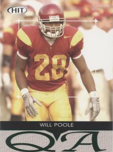 2004 SAGE Hit Will Poole #Q28