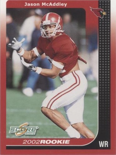 2002 Score Jason McAddley #302