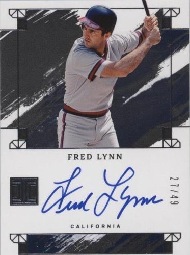 2024 Panini Impeccable - Fred Lynn #II-FL