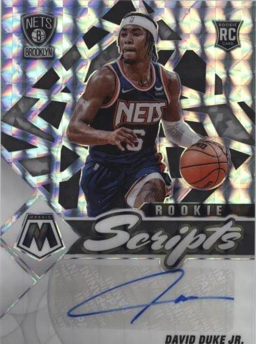 2021-22 Panini Mosaic - David Duke Jr. #RS-DDJ