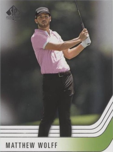 2021 SP Authentic - Matthew Wolff #15