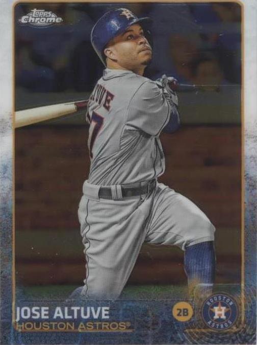 2015 Topps Chrome - Jose Altuve #151
