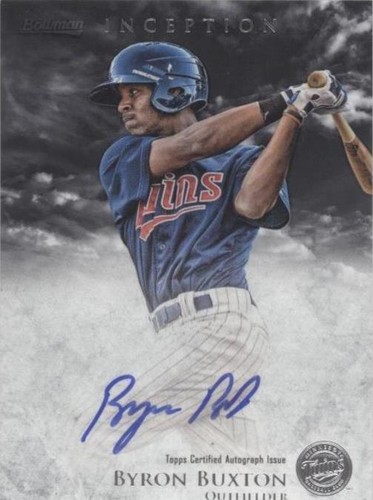 2013 Bowman Inception - Byron Buxton #PA-BB