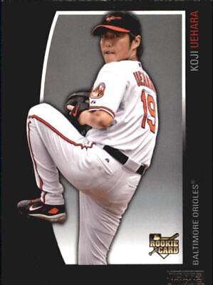 2009 (ORIOLES) Topps Unique #182 Koji Uehara Rookie Baseball Card /2699. rookie card picture