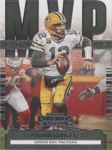 2020 Panini Contenders Aaron Rodgers #MC-ARO