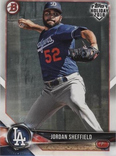2018 Topps Holiday Bowman - Jordan Sheffield #TH-JSH