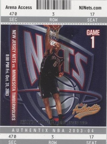 2003-04 Fleer Authentix - Kenyon Martin #100