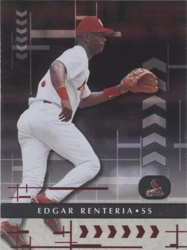 2001 Playoff Absolute Memorabilia - Edgar Renteria #55