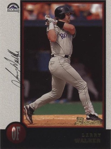 1998 Bowman - Larry Walker #23