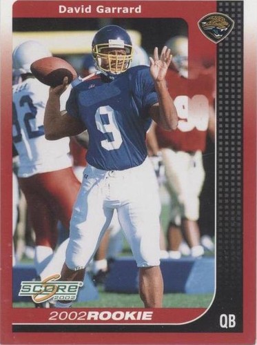 2002 Score David Garrard #257