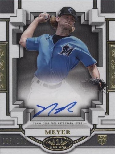 2023 Topps Tier One - Max Meyer #BOA-MM1
