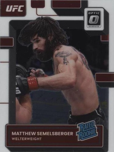 2023 Panini Donruss Optic UFC - Matthew Semelsberger #101