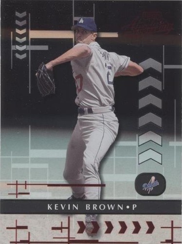 2001 Playoff Absolute Memorabilia - Kevin Brown #75