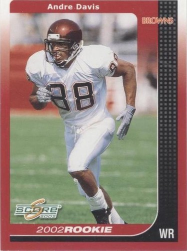 2002 Score Andra Davis #281