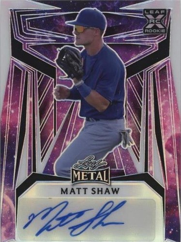 2023 Leaf Metal - Matt Shaw #BA-MS1