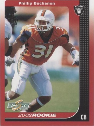 2002 Score Phillip Buchanon #322