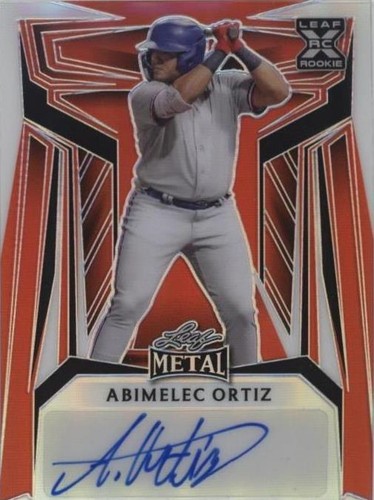 2023 Leaf Metal - Abimelec Ortiz #BA-AO1