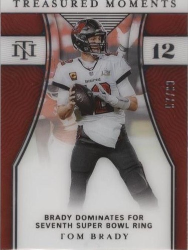 2021 Panini National Treasures Tom Brady #TM-TB1