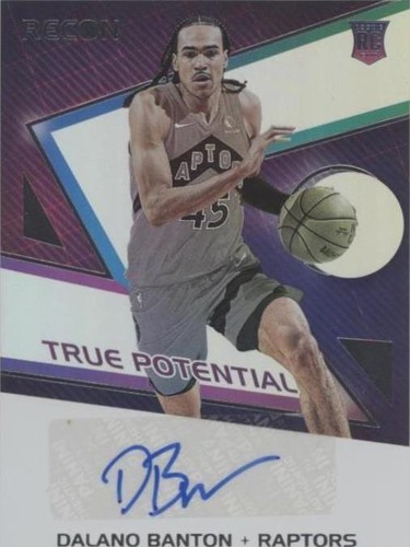 2021-22 Panini Recon - Dalano Banton #TPS-DLB