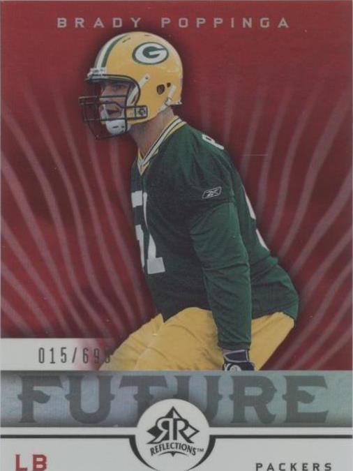 2005 Upper Deck Reflections Brady Poppinga #216