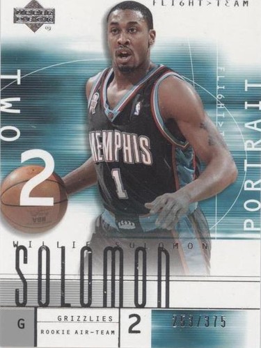2001-02 Upper Deck Flight Team - Will Solomon #124