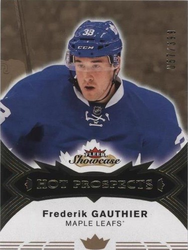 2016-17 Upper Deck Fleer Showcase - Frederik Gauthier #133