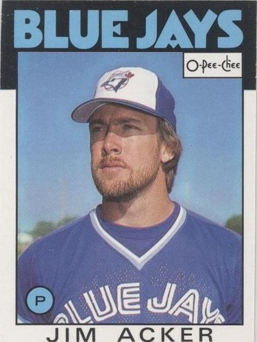 1986 O-Pee-Chee - Jim Acker #46