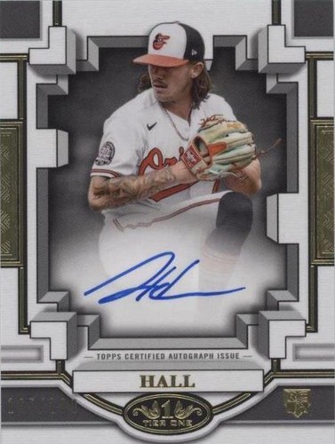 2023 Topps Tier One - DL Hall #BOA-DH1