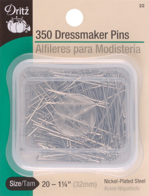 Dritz 22 Dressmaker Pins-Size 20 350/Pkg