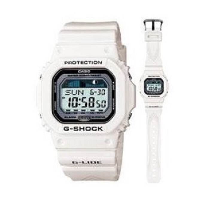Casio GLX-5600-7JF G-SHOCK G-LIDE White Quartz Calendar