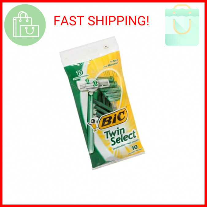 Bic Twin Select Mens Size 10ct