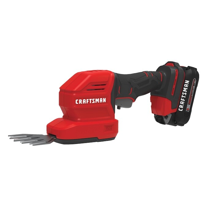 Craftsman 20-Volt Max 8-In Hedge Trimmer 1.5 Ah Battery & Charger Included New.
