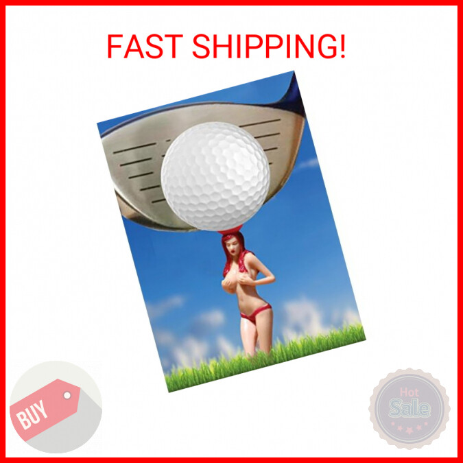 Perky Tees Funny Golf Gifts for Men Golfers - 6 Pack (3")