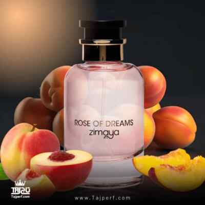 Zemaya Rose Of Dream Perfume 100ML Women Peach, Black Currant, White Musk Cedar