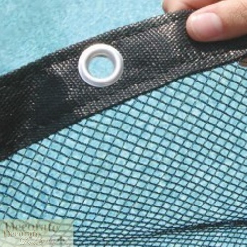 LEAF NET 18' x 33' OVAL POOL Above Ground Trap Ultra Armor Mesh 3' Overlap New