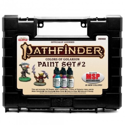 Краски серии Master: Pathfinder Colors of Golarion - Набор красок №2 REM 09968