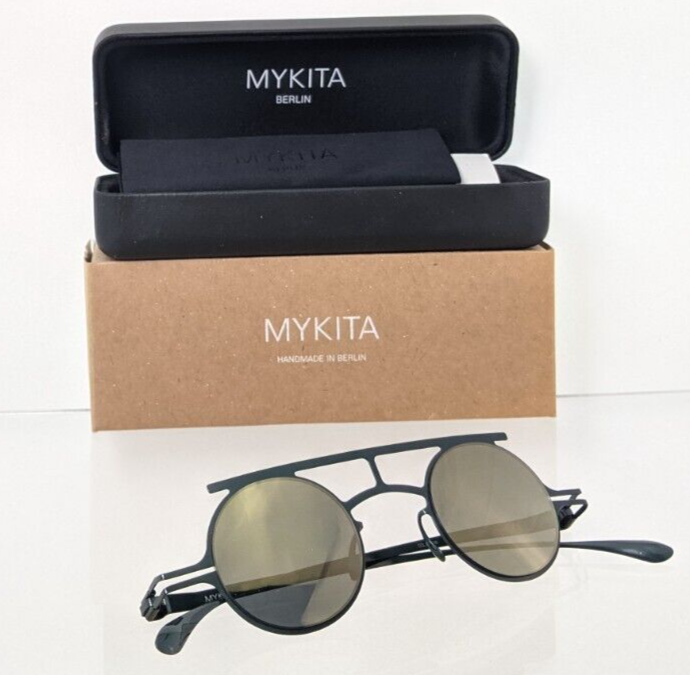Pre-owned Mykita Brand Authentic  Sunglasses Hamilton Col F17 Fir 38mm Frame In Green