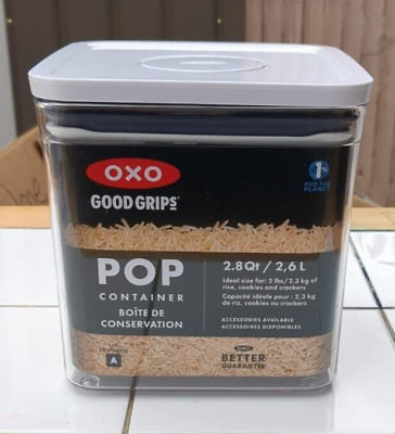 OXO Good Grips Pop Container 2.8 QT / 2.6L With Airtight Lid