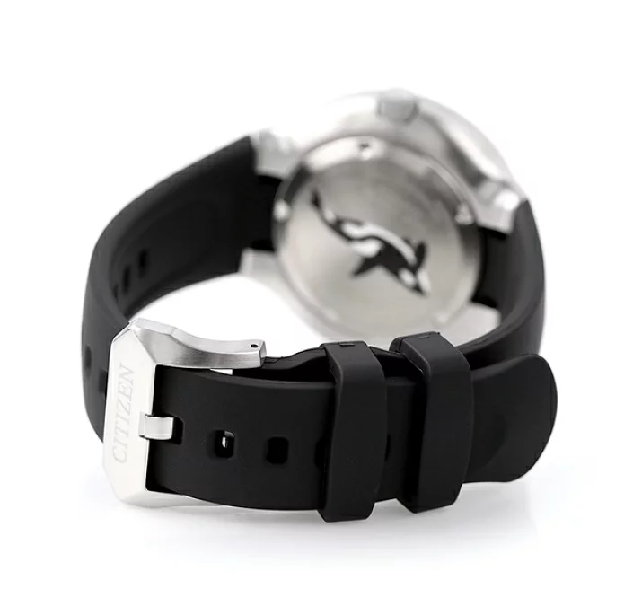 Pre-owned Citizen Promaster Dive Orca Black Dial Watch Bn0230-04e