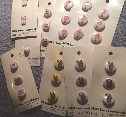 LOT Antique Vintage BUTTONS Over 300 Assortment Glass Metal Celluloid WILL SPLIT