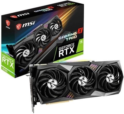 MSI GeForce RTX 3090 GAMING X TRIO 24GB GDDR6X Graphics Card