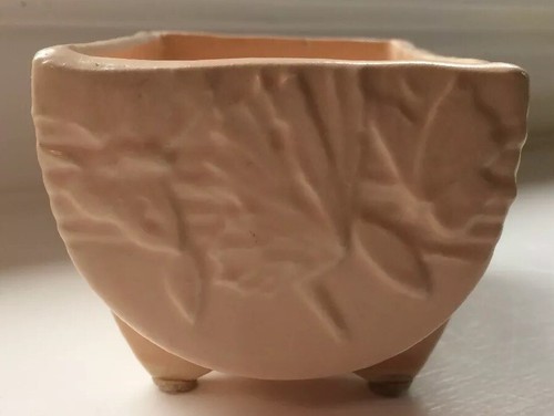 McCoy Pottery 1940’s Small Fernery - Coral Pink