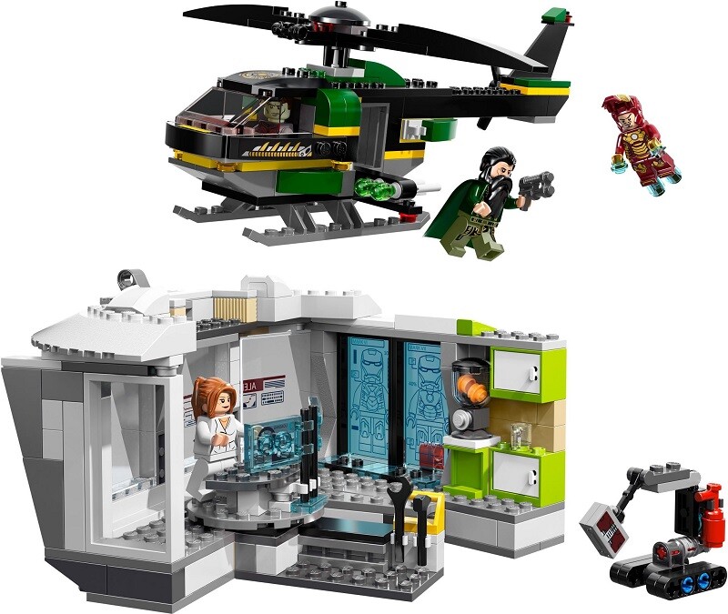 Lego Super Heroes Iron Man 76007 Malibu Mansion Attack