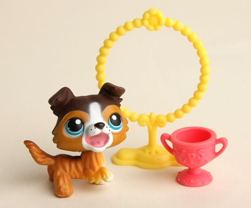 Littlest pet 2024 shop collie dog