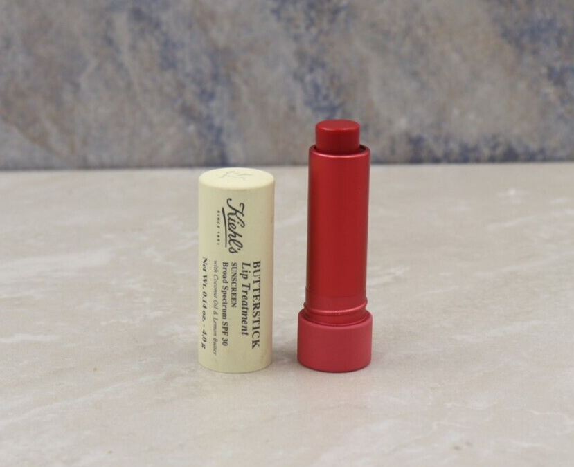 Kiehl's Butterstick Lip Treatment SIMPLY ROSE 0.14oz NWOB READ